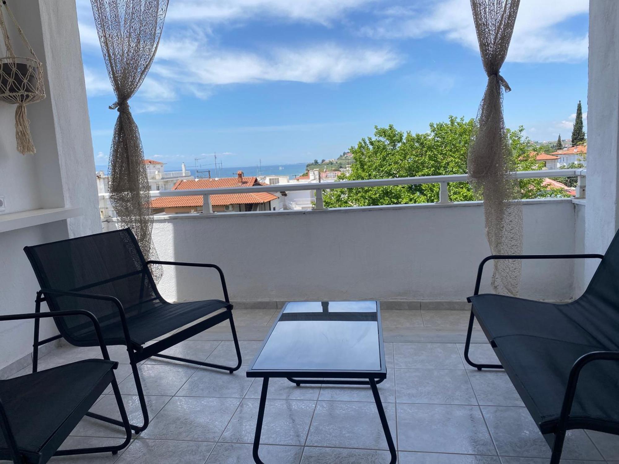Appartamento Sun & Sea Nea Iraklia Esterno foto