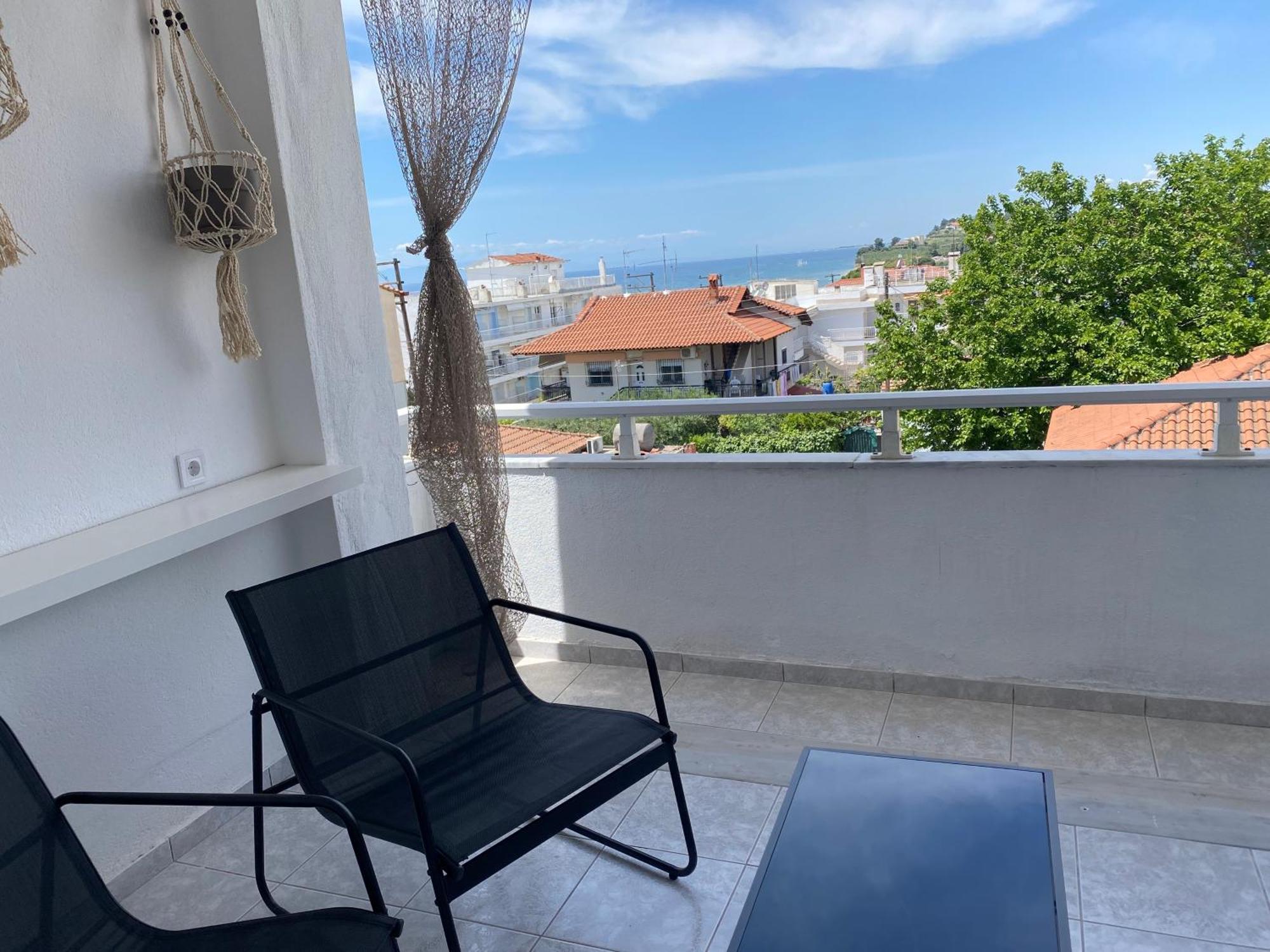 Appartamento Sun & Sea Nea Iraklia Esterno foto